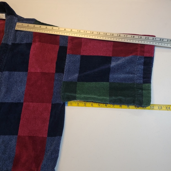 Dior Multicolor Checkered Robe - Picture 11 of 13